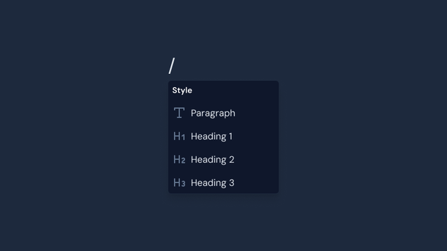 EditorSuggestionMenu preview